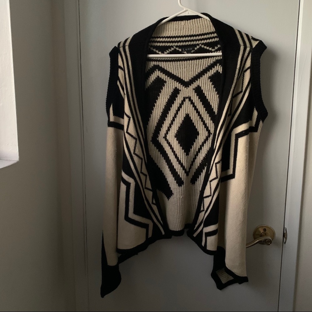 Hi-Low Warm Cardigan